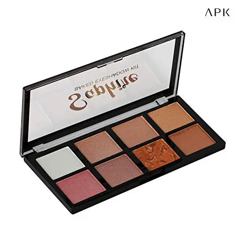 APK Saphire Baked Eyeshadow Kit 15 Color Palette