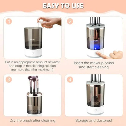 HouseQueen™-Electric Makeup Brush Cleaner