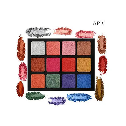 APK Mousse 12 Color Eyeshadow Palette