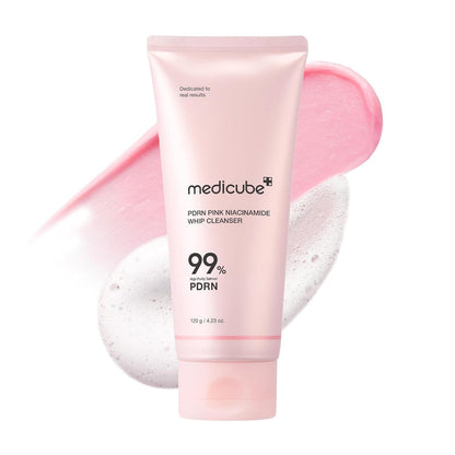 Medicube PDRN Pink Niacinamide Whip Cleanser - 120g